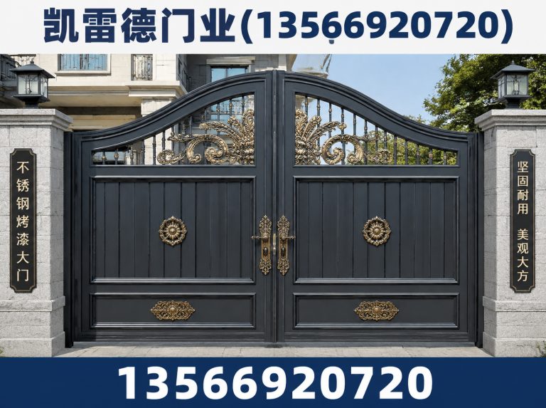 永康市非标别墅大门展示图